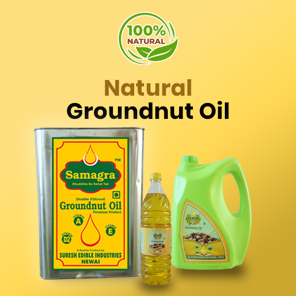 Natural Groundnut Oil